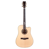 红棉手工加震全单吉他41寸36 40 38演奏级相思木实木单板民谣电箱