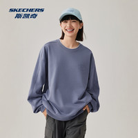  SKECHERS/斯凯奇 后领织带设计 中性卫衣