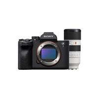 索尼（SONY）A7M4 ILCE-7M4 全画幅微单相机 约3300万有效像素 4K视频录制 7M4 索尼 a7m4 【配 FE 70-200MM GM2】远摄G大师 套餐【128G卡+