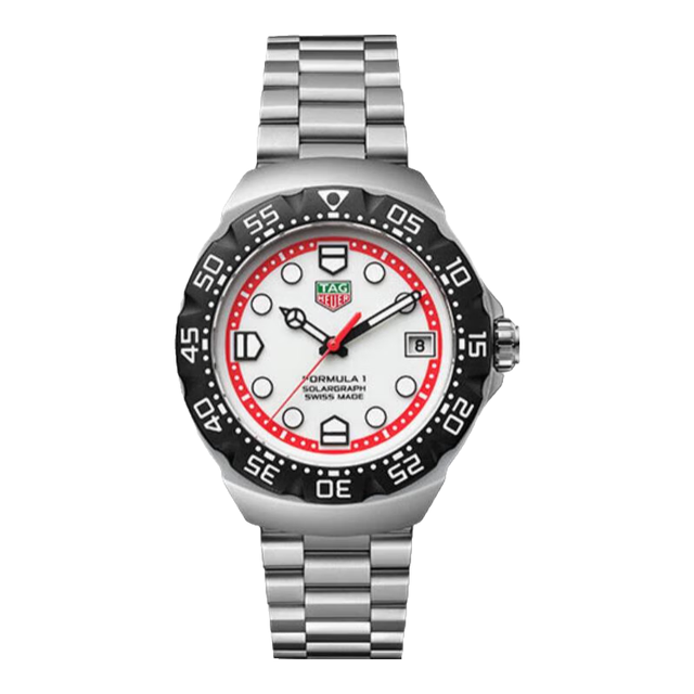 TAG Heuer 泰格豪雅 F1系列太阳能腕表复古经典设计中性款手表 WBY1111.BA0042