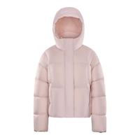 CAMEL骆驼女装羽绒服短款2025冬季90绒保暖防寒连帽面包服羽绒外套