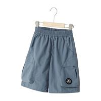C&A工装短裤夏季薄款裤子儿童夏装五分裤时髦休闲中裤百搭 藏青 140