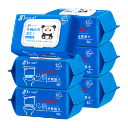 三仕达 马桶杀菌湿巾 50片*6包