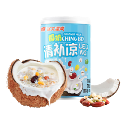 南国 椰奶清补凉 245g*8罐 低糖整箱 海南特产