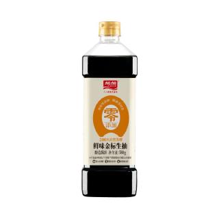 加加 酱油 0添加特级鲜味金标生抽580g 200天酿造酱油0添加白砂糖 鲜味金标生抽580g