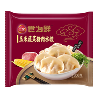 三全 食为鲜玉米猪肉水饺 306g