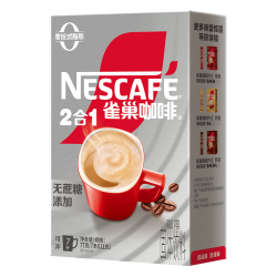 雀巢 2合1无蔗糖速溶咖啡 77g