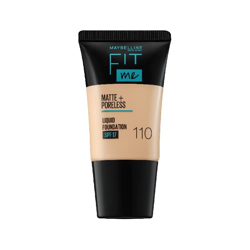 美宝莲 纽约FIT ME PRO粉底液滋润防晒奶油小方瓶18ml