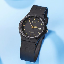 CASIO 卡西欧 小黑表 中性学生公务员考试中高考可用石英表 MW-59-1E