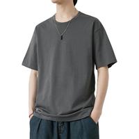 JEANSWEST LIFE 纯棉 男士短袖T恤 铁灰色 3XL