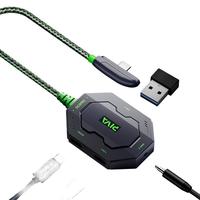 Piva派威GS3pro平板转接器typec转接口4合1转换器3.5mm耳机60W快充吃鸡游戏苹果ipadpro华为小米手机回音屏蔽