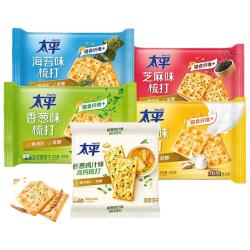 太平 酵母咸味苏打饼干 2000g 100g*6袋