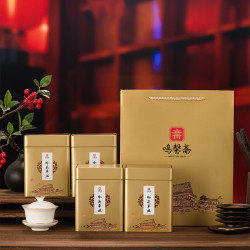 鸣馨斋 岭头白叶单丛潮州凤凰单枞春茶浓香型蜜兰香高山乌龙茶叶茗茶罐装 250g