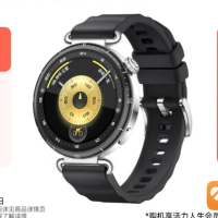 国家补贴：华为 HUAWEI WATCH GT 6 智能手表 41mm 魅影黑 氟橡胶表带（北斗、GPS、血氧）