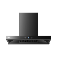 万家乐油烟机T4R1 欧式顶吸22立方 双塔拢烟双进风系统 0手动自动清洗 挥手智控  CXW-300-T4R1