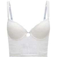 6IXTY8IGHT 68内衣女小胸聚拢鱼骨胸衣外穿打底软钢圈文胸罩套装