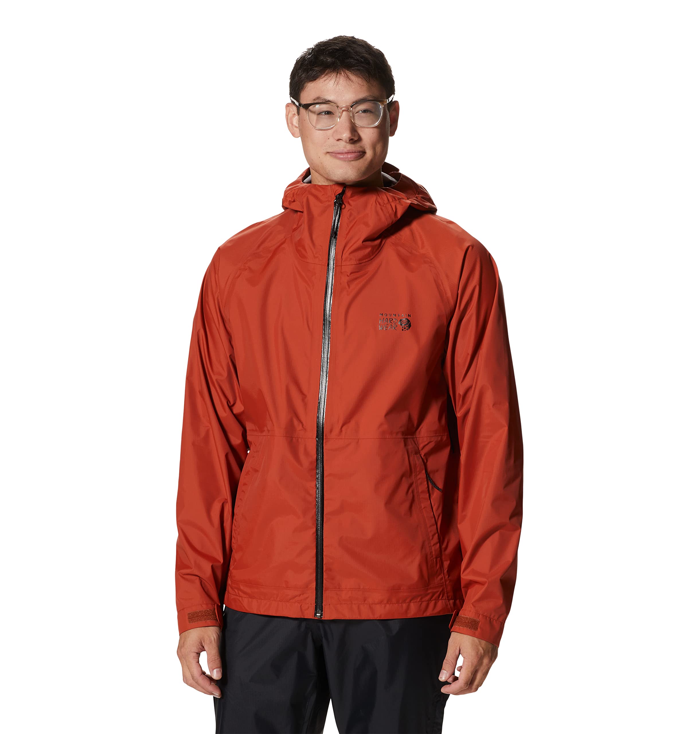  MOUNTAIN HARDWEAR/山浩 三层防水透气 男士连帽冲锋衣
