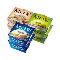 Morinaga MOW 六联杯冰淇淋 108g*6（香草+抹茶+咖啡口味）