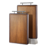 苏泊尔黑金檀木整木砧板双用抗菌厨房家用切菜板剁肉水果辅食面板4028