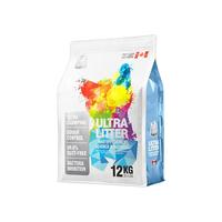 猫乐适猫砂12kg钠基矿砂多猫家庭活性炭抑氨除臭抑菌低尘结团