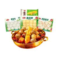 Anjoy 安井 火锅丸子组合 鱼豆腐 龙虾味球 嫩鱼丸 蛋饺