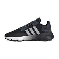 阿迪达斯 adidas官网 三叶草 NITE JOGGER 男女鞋经典运动鞋EF5403 1号黑色/银金属/亮白 40(245mm)