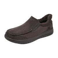 斯凯奇(SKECHERS)闪穿鞋男士2025新款秋季加绒保暖休闲健步鞋一脚蹬乐福鞋205606