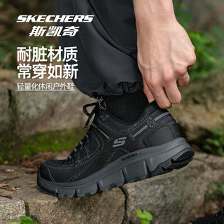 斯凯奇（Skechers）男鞋运动休闲鞋25秋季缓震轻质耐磨舒适透气户外鞋徒步登山鞋