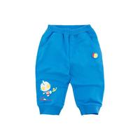 千趣会 SENSHUKAI童装男童女童裤子初代泽塔奥特曼夏季纯棉七分束脚裤儿童裤子 蓝色 80cm