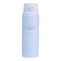 膳魔师(THERMOS)保温杯户外露营不锈钢大容量便携旅行车载男女 TSK2 圣诞 白色 700ml