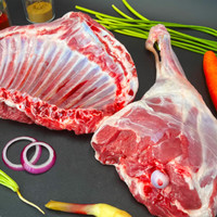 华禧顿羊排羊肋排羊肉生鲜半只羊新鲜年货羊肉礼盒手抓羊腿羊蝎子国产 宁夏滩羊丨（腿排组合）礼盒【10斤】