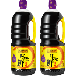 李锦记 味极鲜特级酱油 1.53kg*2瓶