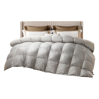 富安娜鹅绒被 95%波兰白鹅绒冬被冬季被芯 双人加大冬厚被230x229cm
