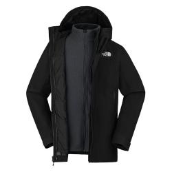 北面 男Blizzard抓绒GTX三合一TheNorthFace|8DRF JK3/宇宙黑 XL