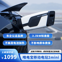 唯电 WeiDian 杭科唯电电动车直流口对外放电枪额定3kW便携式唯电宝2mini标准版 适配于特斯拉蔚来别克零跑五菱小鹏MONA