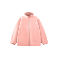 马克华菲 2025秋冬季中大儿童学生摇粒绒外套加厚保暖拉链纯色全jz