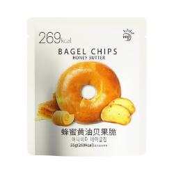 九日 蜂蜜黄油贝果脆片代餐小饿充饥口感丰富多种谷物零食匠心工艺