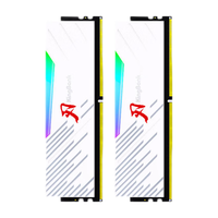 KINGBANK 金百达 白刃 DDR5 6800MHz RGB 台式机内存 灯条 白色 32GB 16GBx2 C34