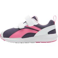 李宁 LI-NING童鞋儿童运动鞋男女小童鞋小阿甘防滑魔术贴学步休闲鞋YKAP148 【常规】月表灰/白/迷雾灰-23 25码