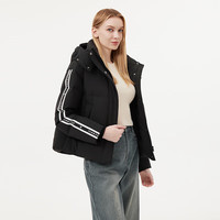 坦博尔 韩版时尚百搭连帽羽绒服可拆卸