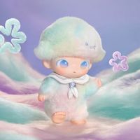 POP MART 泡泡玛特 DIMOO新生日记系列 搪胶毛绒挂件盲盒 生日礼物（单只）