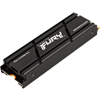 Kingston 金士顿 FURY 4TB SSD固态硬盘 M.2接口(NVMe PCIe 4.0×4) Renegade系列 散热器 读速7300MB/s