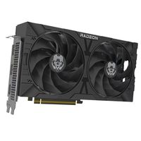 AMD 瀚铠 9060XT 16G合金 台式机电竞游戏独立显卡 智能AI渲染