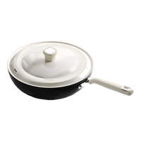 MrZero铁锅炒菜锅家用无涂层电磁炉燃气灶熟铁平底不粘锅