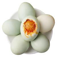 【咸淡适中】黄河滩散养流油咸鸭蛋真空开袋即食
