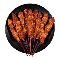月盛斋红柳羊肉串200g/袋孜然味 烧烤炸串食材 中华老字号 生鲜羊肉食品 红柳羊肉串200g*5袋（50串）