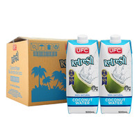 UFC 100%纯椰子水500ml*12瓶