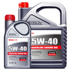 艾纳机油全合成5w-40 润滑油汽车发动机汽机油四季通用机油SN级  【5升】全合成 5W-40 SN级