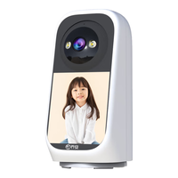 乔安（JOOAN）4G智能AI监控摄像头可对话家用双向视频通话监控家用手机远程带屏幕监控器360度无死角