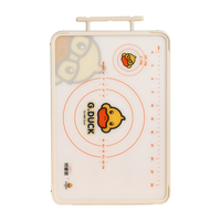 好管家菜板小黄鸭联名案板抗菌防霉双面可用切菜板厨房砧板38*26*1.95 小黄鸭PP+不锈钢砧板38cm